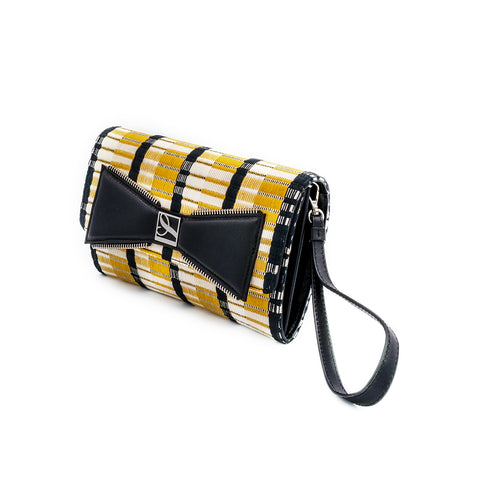 POUCH MARY VIES MUSTARD PIANO