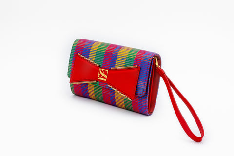 POUCH DONNA COLORFUL RED