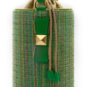 DRAWSTRING BAG LINDA TWEED LIME